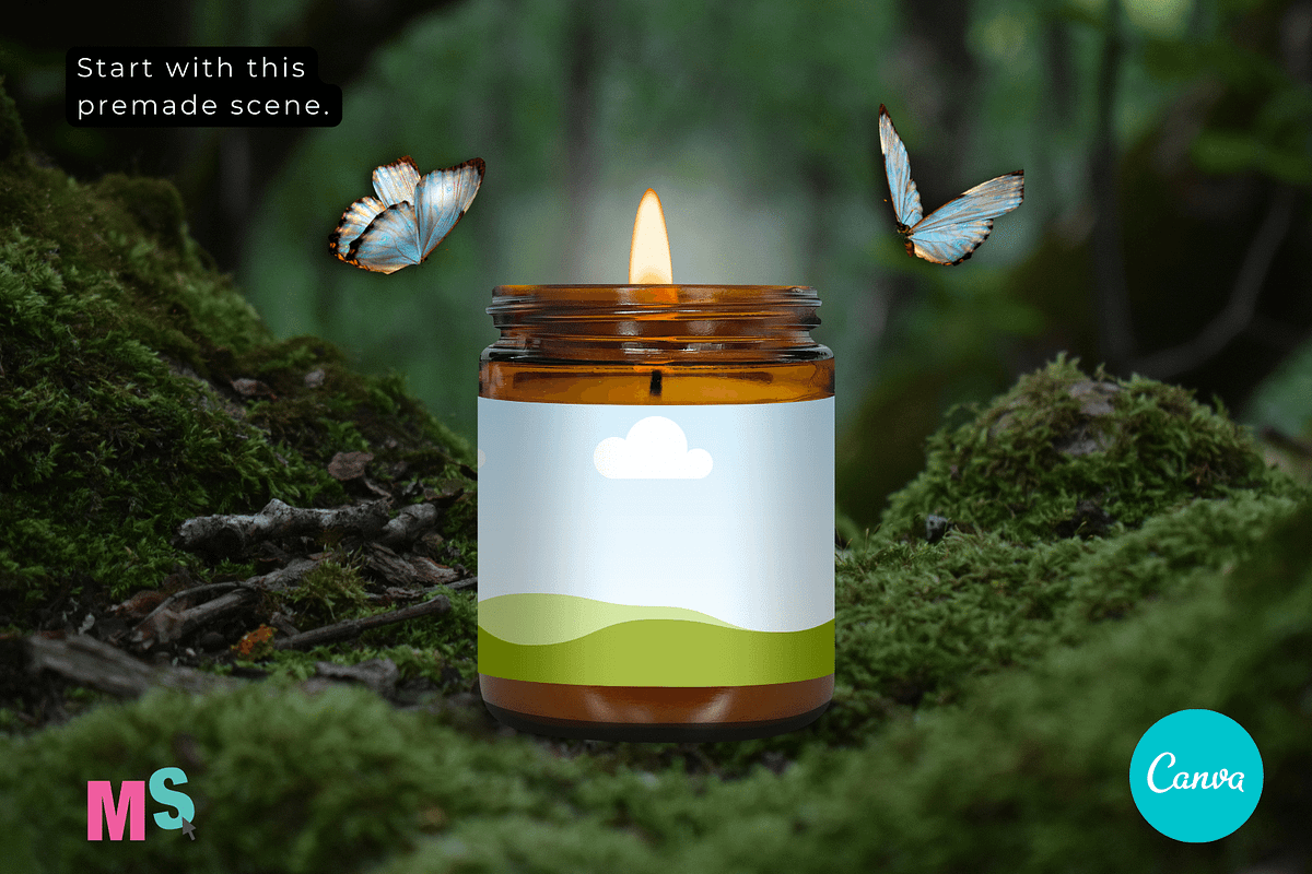 Amber Candle Jar Mockup for Canva, a Mockup by Mockup Scene (Photo 18 of 21)