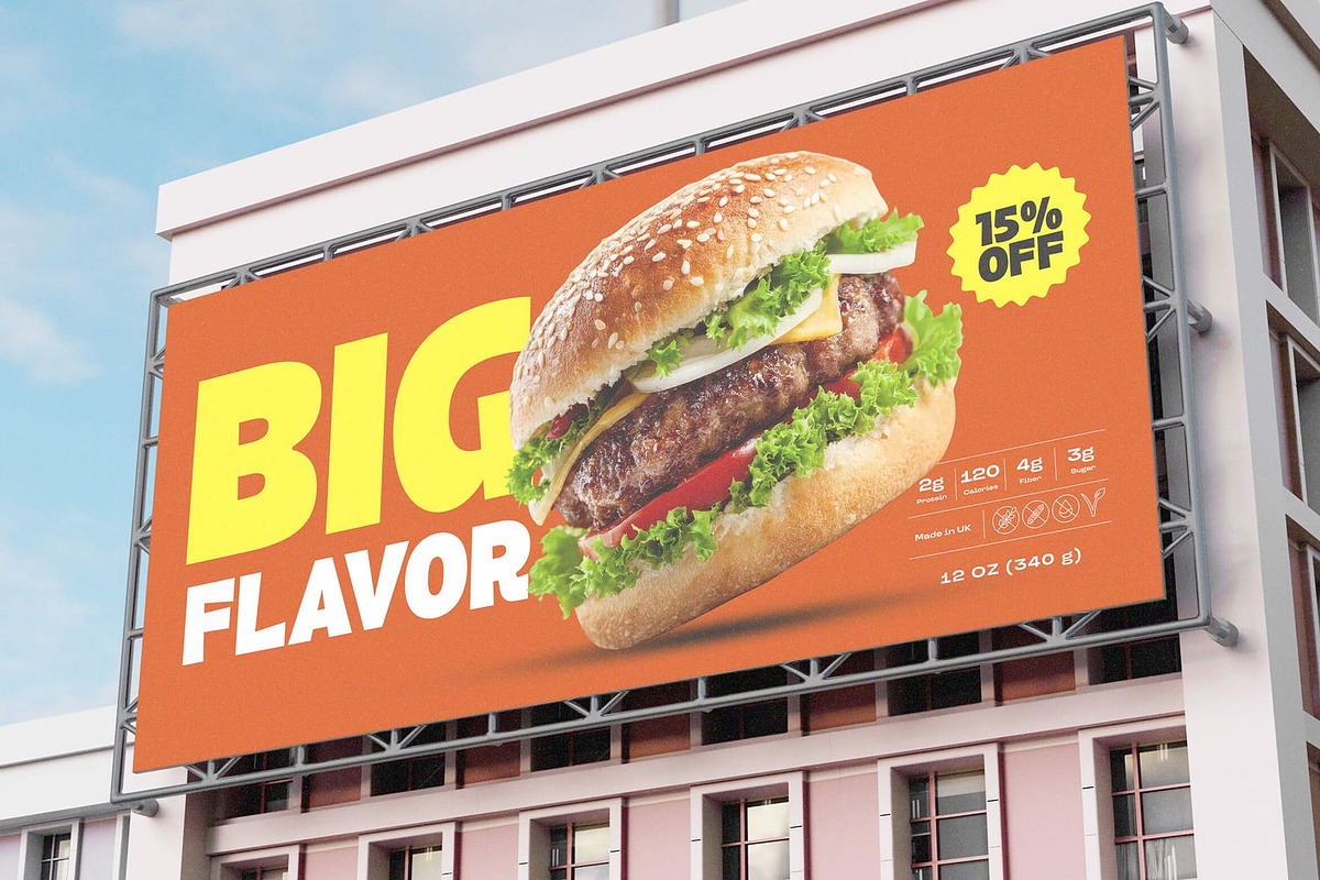 Rebona - Bold Display Font, a Sans Serif Font by Pixesia Studio (Photo 6 of 12)