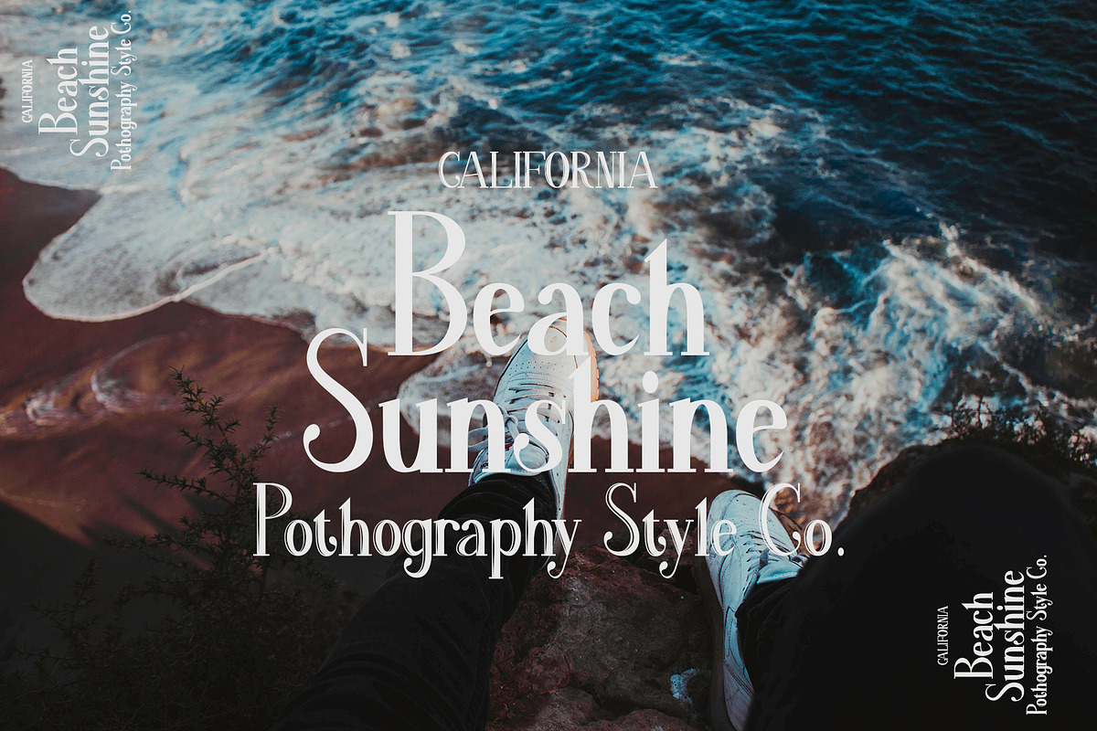 mikazora || Beautiful Display Font preview 6