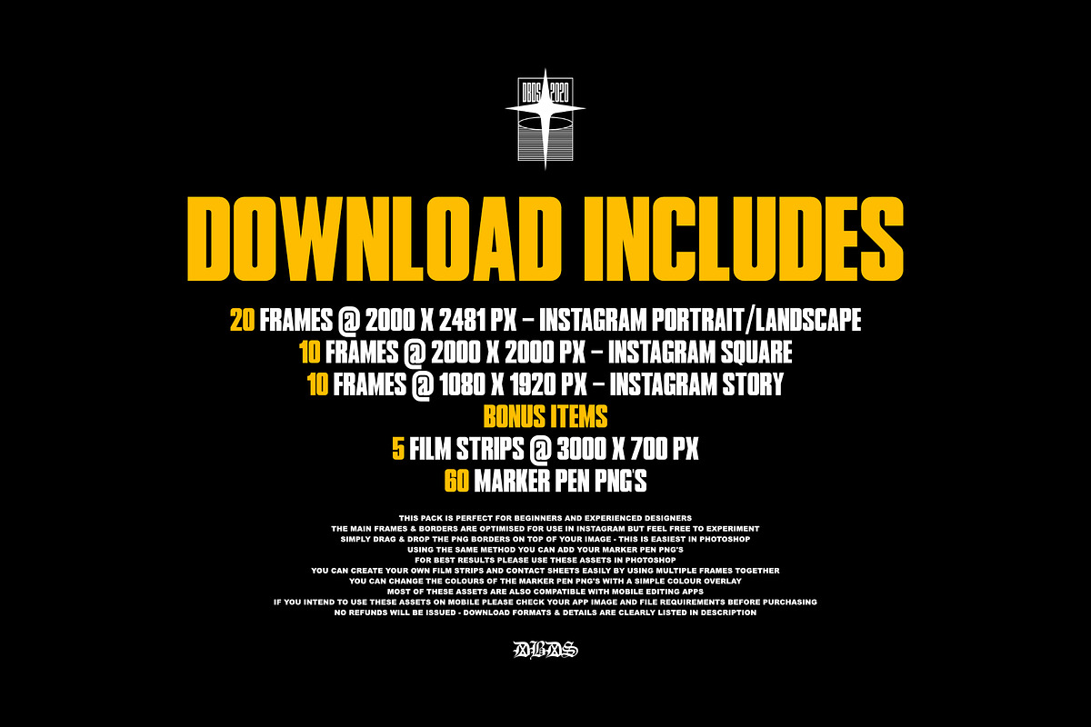 Film Borders & Frames Mega Bundle, a Texture Graphic by dbdslondon (Photo 9 of 9)