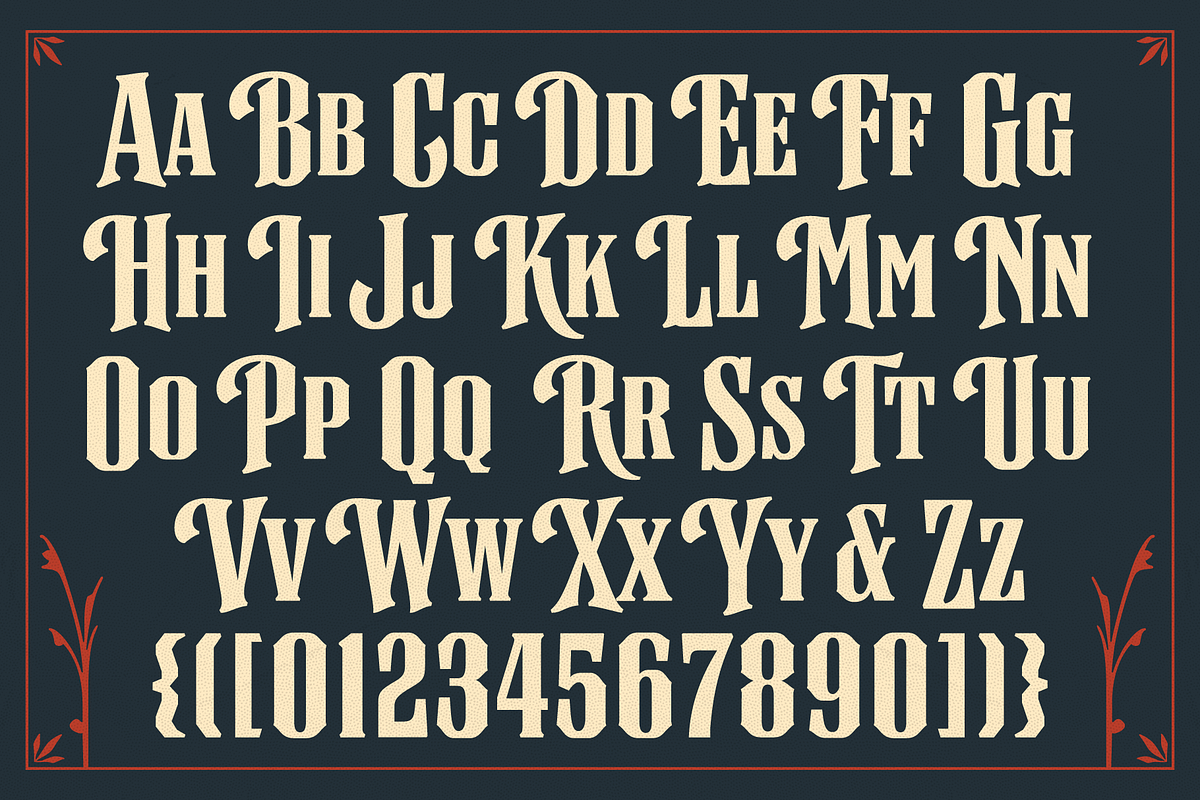 Mojo Blues, a Font by Goodwheel Studio (Photo 3 of 9)