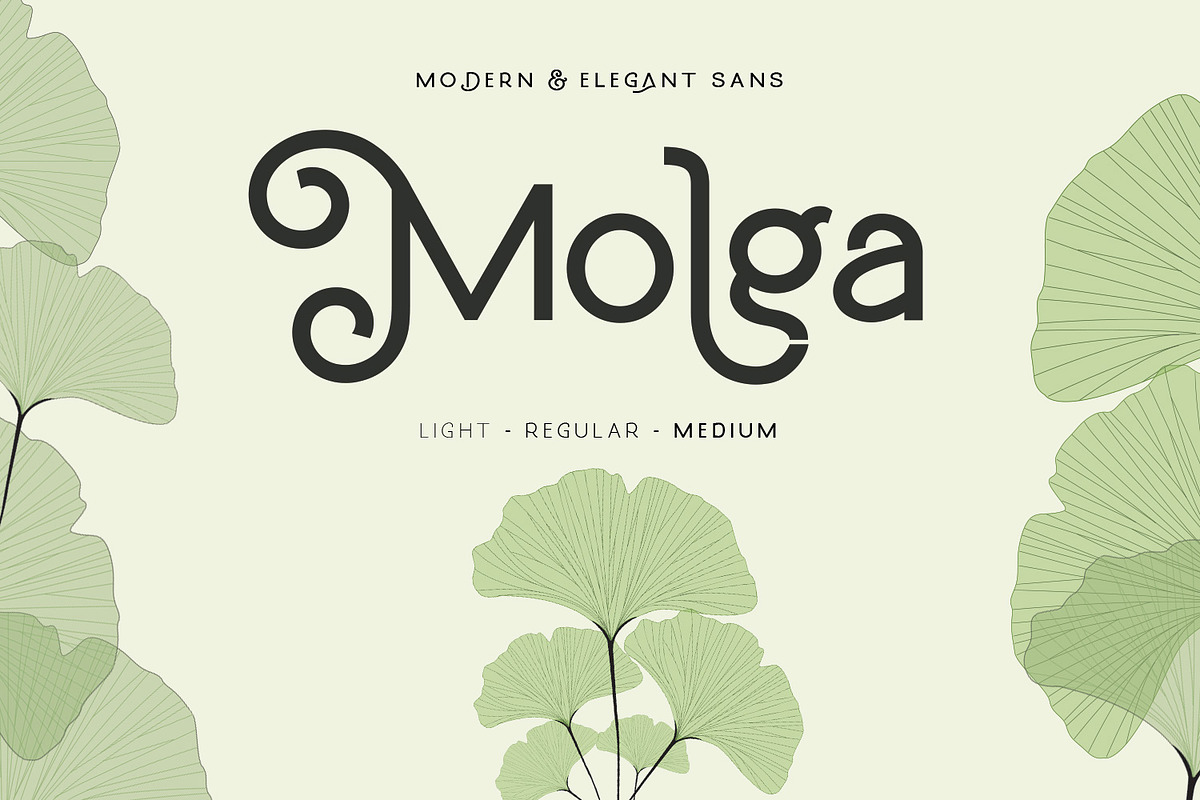 Molga font