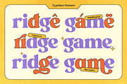GC Milky Shine - 80's Serif Retro, a Serif Font by Glyphonic (Thumbnail 12 of 15)