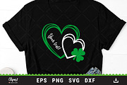 Shamrock SVG Heart Cut Files, an Object Graphic by ClipartMuchLove (Thumbnail 2 of 5)