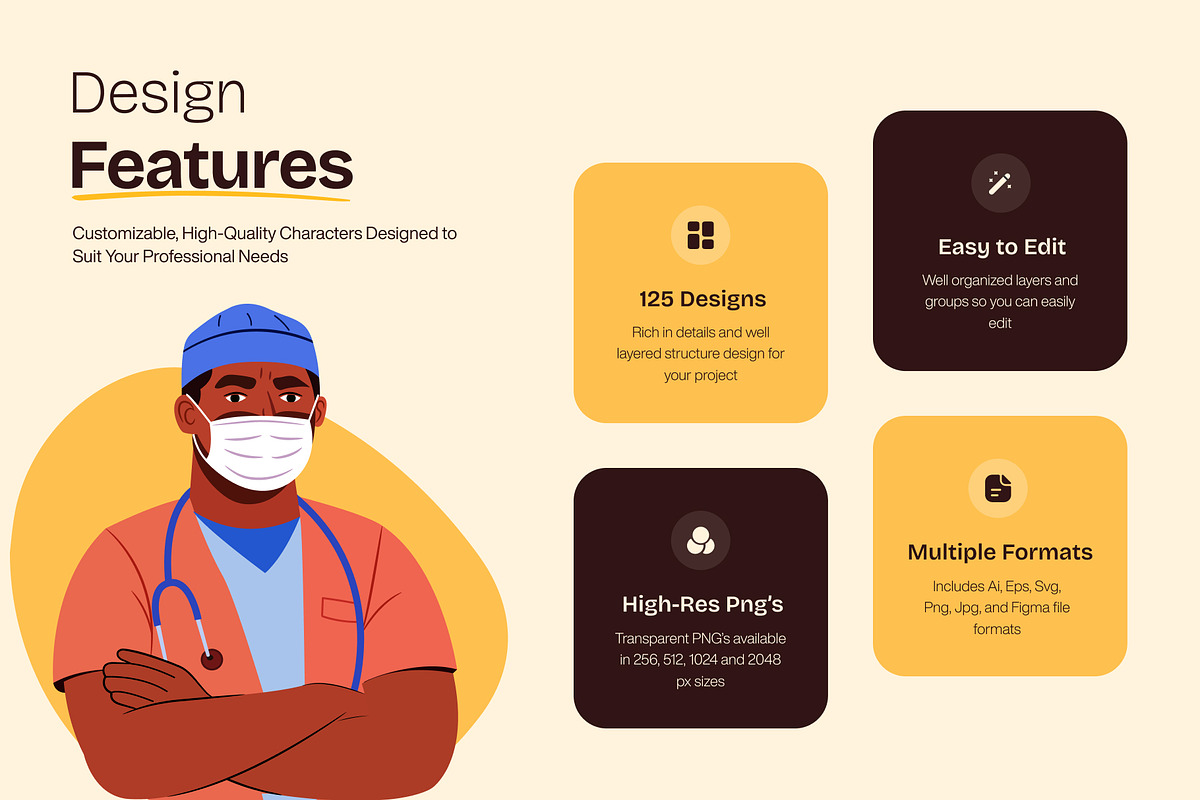 Professions People Character, a Person Illustration by Vectors Market (Photo 2 of 9)