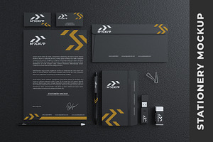 Branding Stationery Mockup, a Product Mockup by Pixie Creative