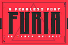FURIA - A FEARLESS FONT