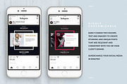 Instagraphics Social Media Templates, a Social Media Template by Twinbrush (Thumbnail 3 of 8)