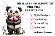 Whimsical Valentine's Day Clipart, an Illustration by OK Design (Thumbnail 5 of 6)