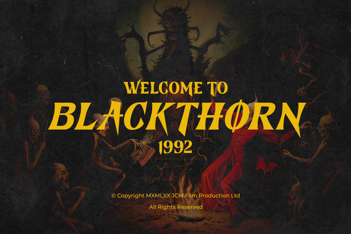 Bone Slayer - Creepy Bold Font, a Serif Font by Bale Type (Photo 8 of 9)