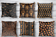 Black Copper Halloween Digital Paper, a Pattern Graphic by LA Design (Thumbnail 5 of 10)