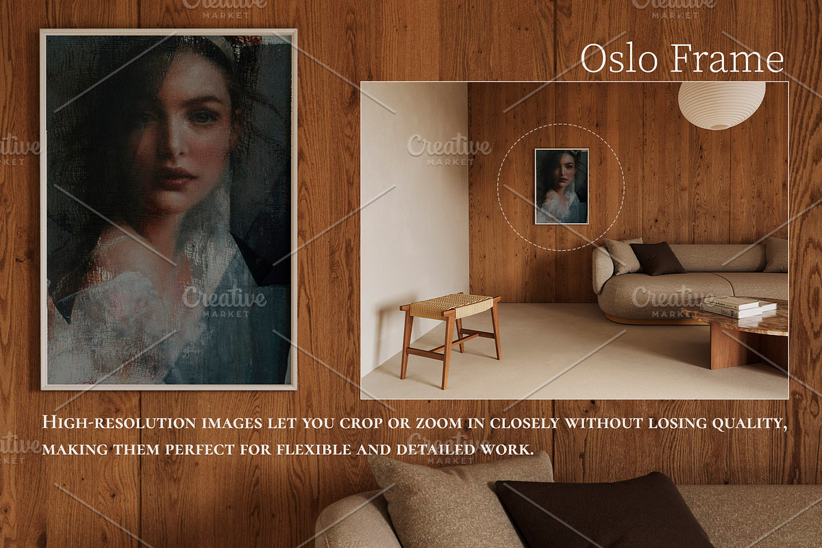 Japandi Frame Mockup 4 in 1 Bundle, a Household Mockup by LAMIA DESIGN (Photo 19 of 19)