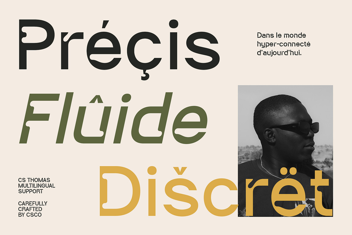CS Thomas – Inktrap Font, a Sans Serif Font by Craft Supply Co. (Photo 4 of 8)
