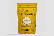 Paper Pouch Mockup, a Cups & Container Mockup by IsometricWorld (Thumbnail 13 of 22)