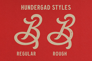 Hundergad Script Font