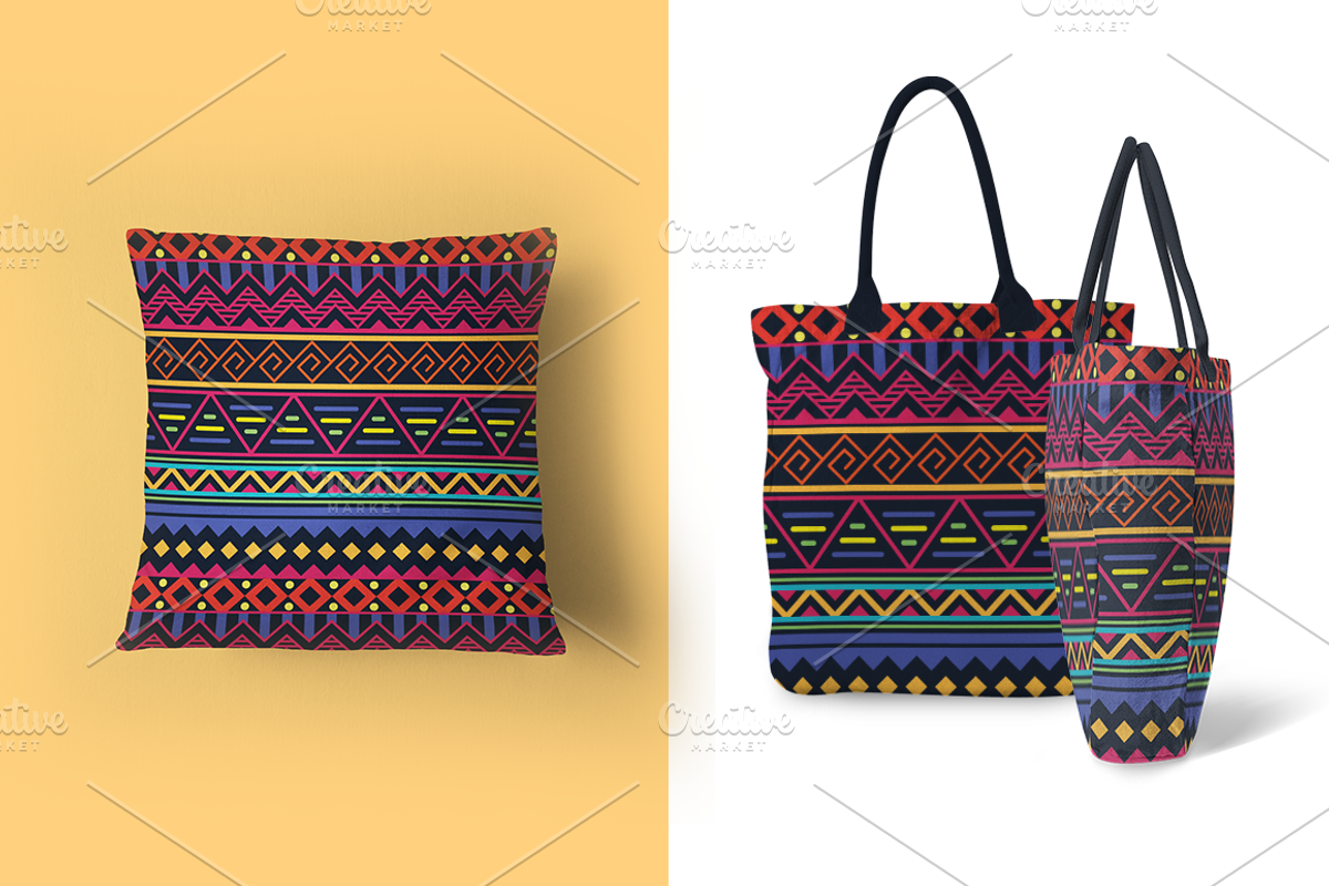 20 Tribal Patterns Seamless Vector, a Pattern Graphic by wowpatterns (Photo 6 of 6)