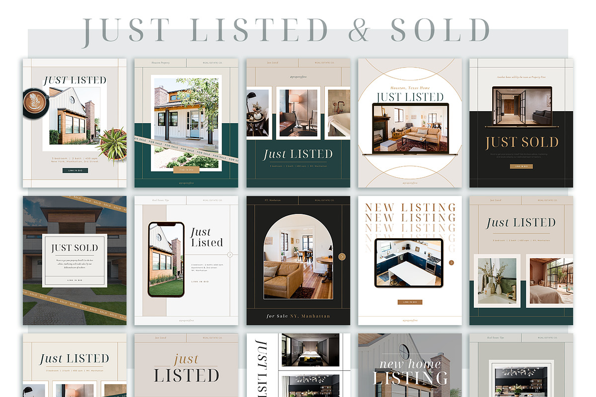 Real Estate Social Media | Canva, a Social Media Template by Marigold Studios (Photo 8 of 9)