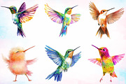 Cute Dabbing Hummingbird Sublimation, an Illustration by Canvas Craft (Thumbnail 2 of 3)