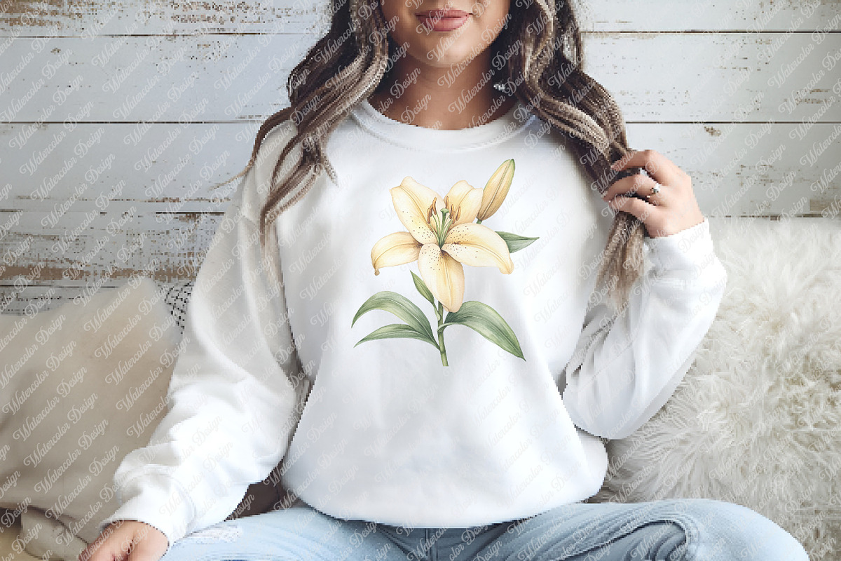 Beige Christian Easter Clipart, an Illustration by Watercolor design (Photo 7 of 13)