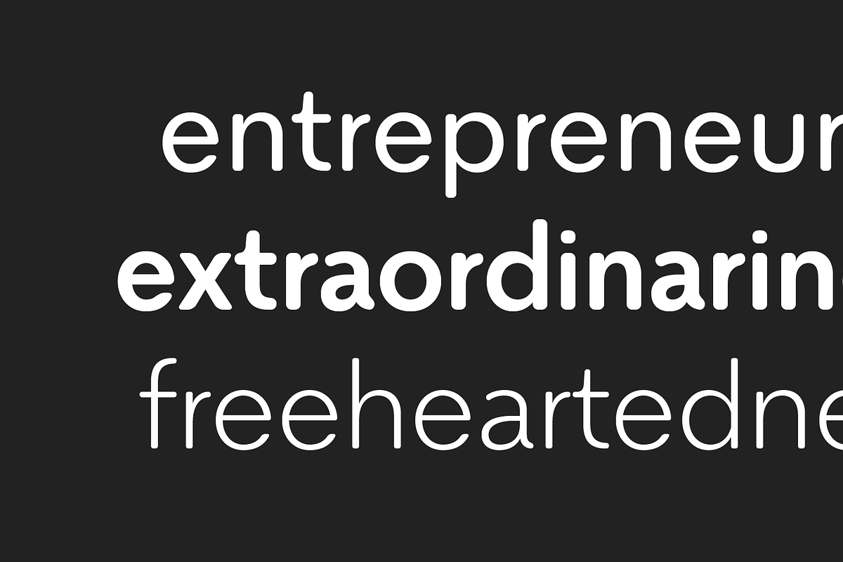 Kole P Rounded, a Sans Serif Font by NicolassFonts (Photo 5 of 5)