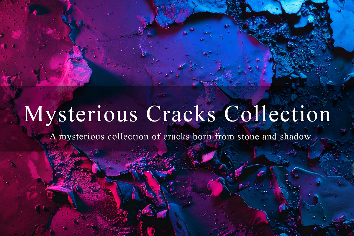 20 Mysterious Cracks Collection, a Texture Graphic by NOMO DESIGN (Photo 1 of 21)