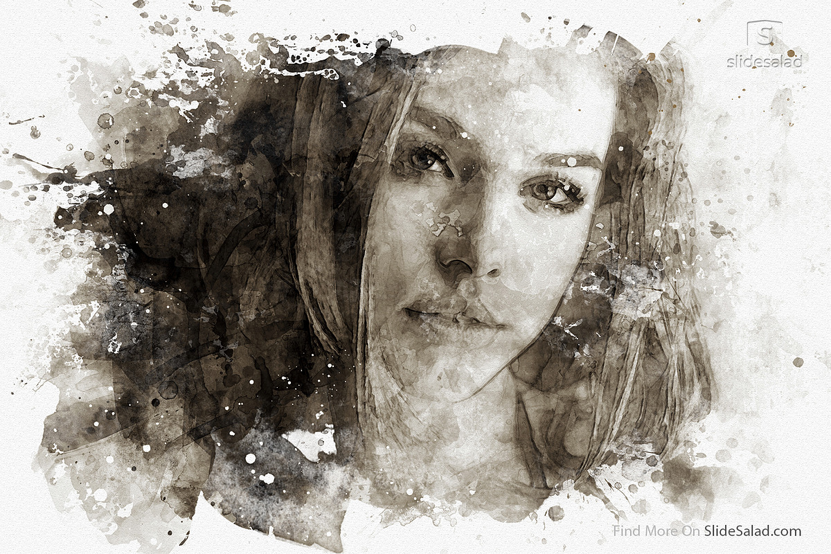 #1 Watercolor Photoshop Mock-ups, an Action Add-On by SlideSalad (Photo 20 of 44)