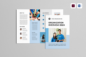Nonprofit Organization Brochure, a Brochure Template by Leaflove
