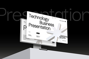 Technology Keynote - Trideeo, a Presentation Template by fakhroo
