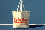 Cotton Tote Bag Mockup, a Product Mockup by graphypix (Thumbnail 1 of 4)
