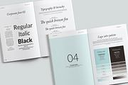 Brand Guidelines - 2 formats, a Brochure Template by Imagination Area (Thumbnail 4 of 8)