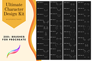 Character Design-Procreate Brushes, a Brush Add-On by MissPerfectKaos (Thumbnail 12 of 16)