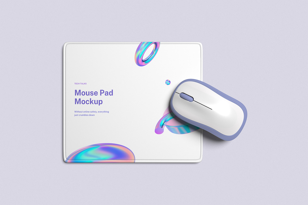Mouse Pad Mockup, a Merchandise Mockup by Twins_studio926 (Photo 4 of 5)