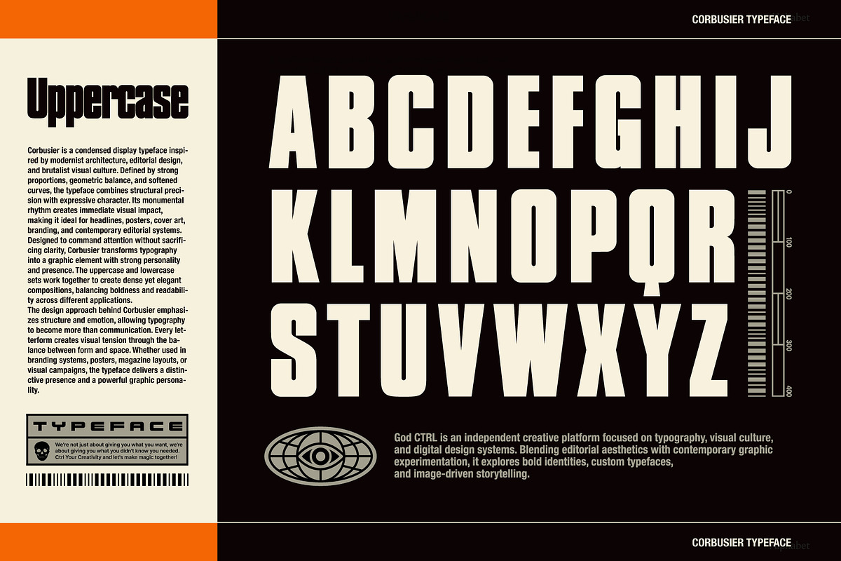 Corbusier Sans Serif Typeface, a Sans Serif Font by God Control (Photo 3 of 12)