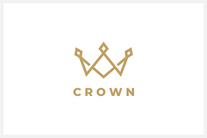 Crown Logo Template