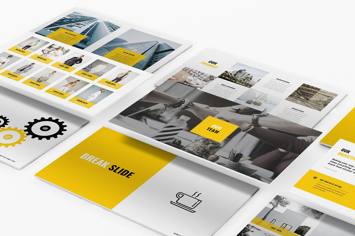 Construction Keynote Template, a Presentation Template by Incools Stokie (Photo 5 of 10)