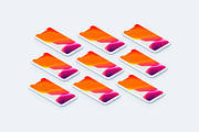 Phone 11 Pro - 20 Clay Mockups, an iPhone Mockup by Asylab (Thumbnail 13 of 36)