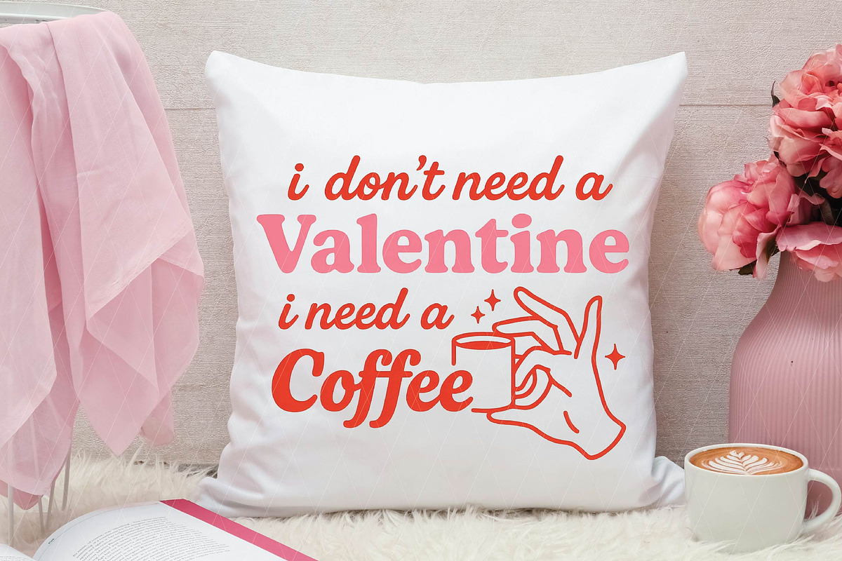 Valentine Coffee SVG PNG, an Illustration by DreamPrint404 (Photo 2 of 8)