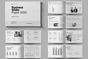 White Paper Layout, a Brochure Template by ContestDesign (Thumbnail 1 of 5)