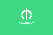 T company logo template., a Branding & Logo Template by Anton Akhmatov (Thumbnail 3 of 3)