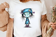 Whimsical Voodoo Doll Clipart Bundle, an Illustration by Canvas Craft (Thumbnail 6 of 7)