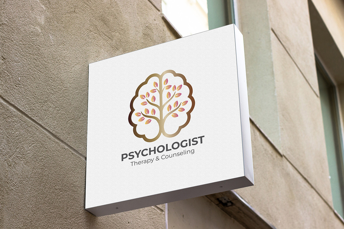 Brain Tree & Psychology Logo Design, a Branding & Logo Template by YUDesignStore (Photo 2 of 7)