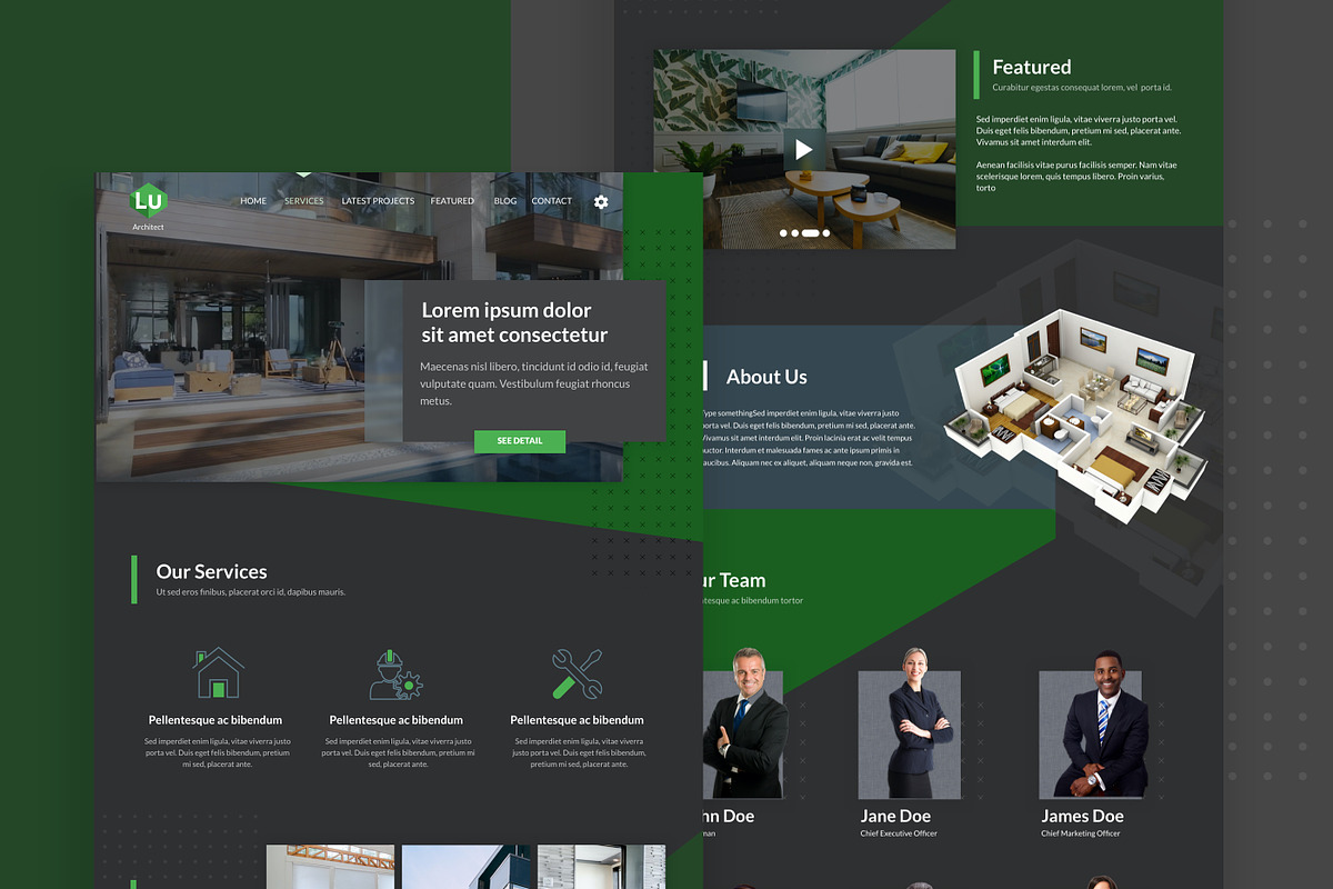 Arilux - Company Profile HTML, a HTML Template by UInstrument (Photo 4 of 5)
