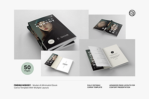 Canva: Minimalist Ebook Template Kit