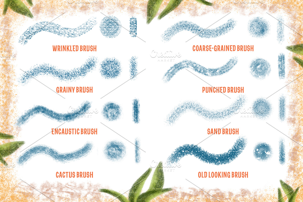 Jolly Dry Brushes for Procreate, a Brush Add-On by Biso Studio (Photo 7 of 8)