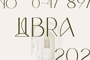 Avantgardist Modern Ligature Font, a Sans Serif Font by Laras Wonderland (Thumbnail 7 of 18)