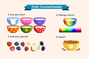 Breakfast Cereal Food Illustrations, a Food Illustration by ThePixelLibrary (Thumbnail 6 of 12)