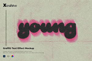 Grunge Shadow Text Effect, a Layer Style Add-On by Xtrahive