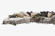 EQ3 Cello 3-Piece Sectional Sofa, a Furniture 3D Model by 3dmitruk (Thumbnail 5 of 10)