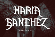 NightAngel -Blackletter Display Font, a Blackletter Font by AQR Studio (Thumbnail 2 of 10)