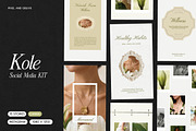 KOLE / Stories Social Media KIT, a Social Media Template by Pixel And Oblivé (Thumbnail 1 of 6)